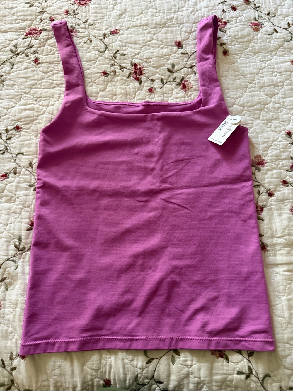 Aeropostale Women's Square-Neck Tank Top - Magenta